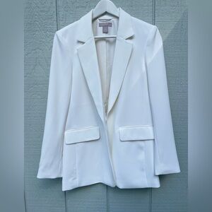 H&M white blazer